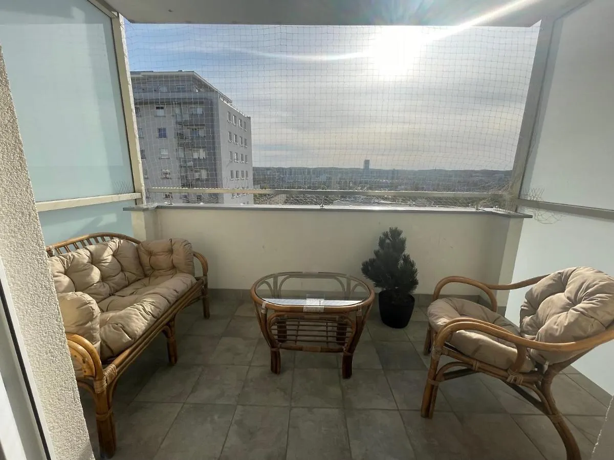 Apartament Sloneczny Z Widokiem - Olsztynska Przymorze Gdansk Apartment